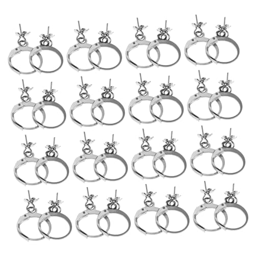 SHINEOFI 40 Stück Runde Französische Ohrhaken aus Edelstahl Robuste Lever Back Ear Wire mit Offener Schlaufe Langlebige DIY Schmuckzubehör für Ohrringherstellung und Modische Ohrstecker SHINEOFI 40 Stück Runde Französische Ohrhaken aus Edelstahl Robuste Lever Back Ear Wire mit Offener Schlaufe Langlebige DIY Schmuckzubehör für Ohrringherstellung und Modische Ohrstecker von SHINEOFI