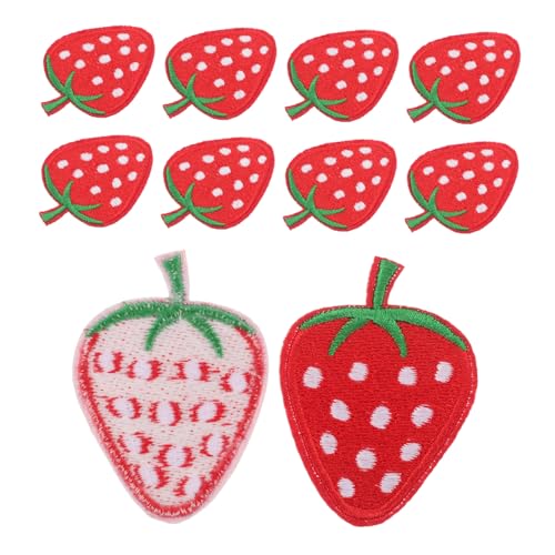 SHINEOFI 40 Stück Teiliges Erdbeer Bügelbild Süße Rote Frucht Applikationen Vielseitig für Kleidung Taschen Hüte Schuhe zum Aufbügeln und Aufnähen Langlebige Diy Dekoration SHINEOFI 40 Stück Teiliges Erdbeer Bügelbild Süße Rote Frucht Applikationen Vielseitig für Kleidung Taschen Hüte Schuhe zum Aufbügeln und Aufnähen Langlebige Diy Dekoration von SHINEOFI