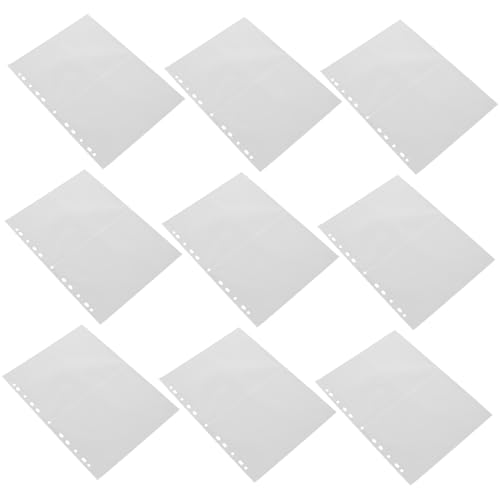 SHINEOFI 40 Stück Transparente Nachfüllseiten mit Fächern Wasserdichte und Wiederverwendbare Kunststoffhüllen Kompatibel Ordnern zum Schutz von Fotos Karten und Scrapbooking SHINEOFI 40 Stück Transparente Nachfüllseiten mit Fächern Wasserdichte und Wiederverwendbare Kunststoffhüllen Kompatibel Ordnern zum Schutz von Fotos Karten und Scrapbooking von SHINEOFI