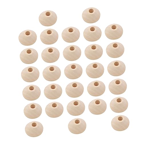 SHINEOFI 40 Stück Unbehandelte Holzperlen für Diy Handwerk und Schmuckherstellung Natürliche Abakusperlen für Kreative Projekte und Bastelideen SHINEOFI 40 Stück Unbehandelte Holzperlen für Diy Handwerk und Schmuckherstellung Natürliche Abakusperlen für Kreative Projekte und Bastelideen von SHINEOFI