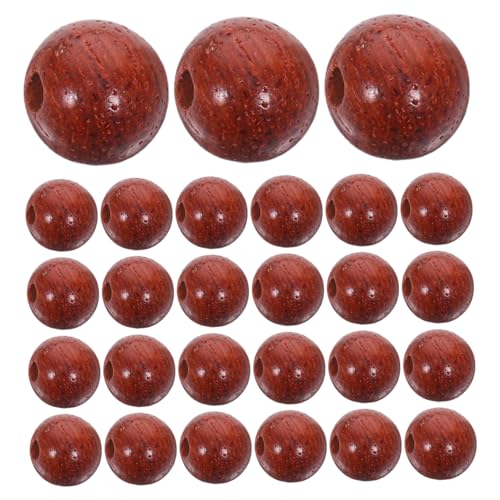 SHINEOFI 400 Stück Birmanische Rosenholzperlen Holzperlen Für Armbänder Holzperlen Dekorationen Bastelperlen Aus Holz Kleine Perlen Braun Hölzern von SHINEOFI