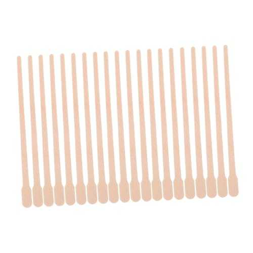 SHINEOFI 400 Stück Holz rührstäbchen Flach für Farbe Epoxidharz Pigmente Leichte Ergonomische Holz craft sticks für Malerei DIY Kunstprojekte und Resin anwendungen Wiederverwendbar von SHINEOFI