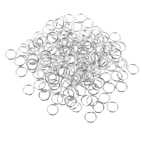 SHINEOFI 400 Stück Offene Biegeringe Offene Verbindungsstücke Aus Zinklegierung Schlüsselanhängerringe Für Ohrringe Halsketten Armbänder DIY Schmuckherstellung Zubehör SHINEOFI 400 Stück Offene Biegeringe Offene Verbindungsstücke Aus Zinklegierung Schlüsselanhängerringe Für Ohrringe Halsketten Armbänder DIY Schmuckherstellung Zubehör von SHINEOFI