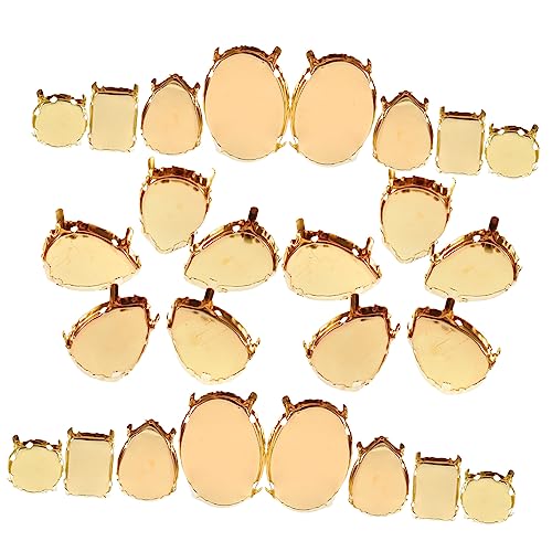SHINEOFI 400 Stück Strasssteine Krallen Tropfen Oval Rund Eckige Diy Kleidung Taschen Schuhdeko SHINEOFI 400 Stück Strasssteine Krallen Tropfen Oval Rund Eckige Diy Kleidung Taschen Schuhdeko von SHINEOFI