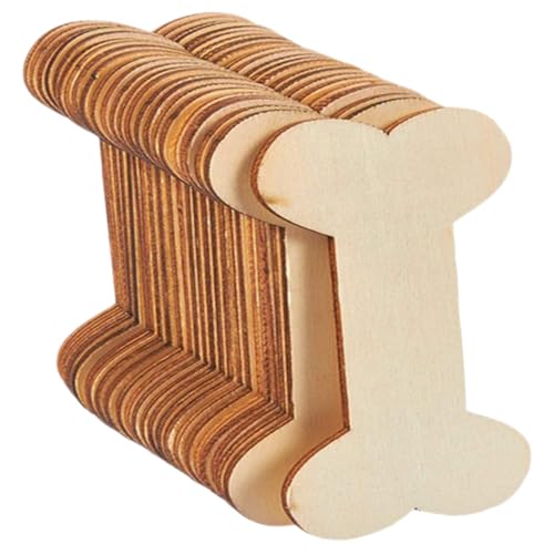 SHINEOFI 40Stücke DIY Hundeknochen Anhänger Holz Unvollendetes Holzhandwerk Leere Holzspäne Hängende Bastelarbeiten für Projekte Natürliche und Sichere Materialien SHINEOFI 40Stücke DIY Hundeknochen Anhänger Holz Unvollendetes Holzhandwerk Leere Holzspäne Hängende Bastelarbeiten für Projekte Natürliche und Sichere Materialien von SHINEOFI