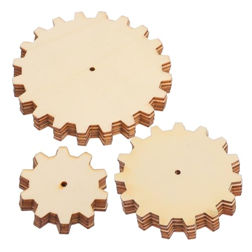 SHINEOFI 45 Stück Holzmaschinenzahnräder Holzzahnräder DIY Farbzahnräder Unlackierte Holzverzierungen Holzzahnradteile Runde Holzembryos Holzzahnradrohlinge Holzhandwerk SHINEOFI 45 Stück Holzmaschinenzahnräder Holzzahnräder DIY Farbzahnräder Unlackierte Holzverzierungen Holzzahnradteile Runde Holzembryos Holzzahnradrohlinge Holzhandwerk von SHINEOFI