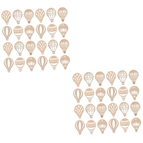 SHINEOFI 48 Stck Teiliges Holz Heißluftballon Holzscheiben DIY Basteln Naturholz Klötzchen für Kinderparty und Wohnraumdekoration Robuste Sichere Holzchips ohne Grate SHINEOFI 48 Stck Teiliges Holz Heißluftballon Holzscheiben DIY Basteln Naturholz Klötzchen für Kinderparty und Wohnraumdekoration Robuste Sichere Holzchips ohne Grate von SHINEOFI