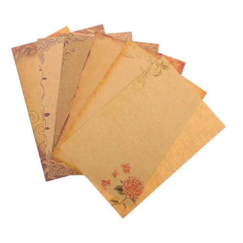 SHINEOFI 48 Stück Vintage Briefpapier Pergamentpapier Stationäres Papier Schreibwaren schreibpapier vintage kraftpapier vellum paper fotopapier dekoratives briefpapier Papier zum Schreiben SHINEOFI 48 Stück Vintage Briefpapier Pergamentpapier Stationäres Papier Schreibwaren schreibpapier vintage kraftpapier vellum paper fotopapier dekoratives briefpapier Papier zum Schreiben von SHINEOFI