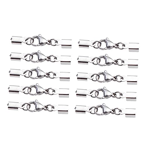 SHINEOFI 48Stücke Hummerverschlüsse Für Schmuckherstellung Robuste DIY Zubehörteile Für Halsketten Und Armbänder Einfach Zu Handhaben Und Langlebig SHINEOFI 48Stücke Hummerverschlüsse Für Schmuckherstellung Robuste DIY Zubehörteile Für Halsketten Und Armbänder Einfach Zu Handhaben Und Langlebig von SHINEOFI