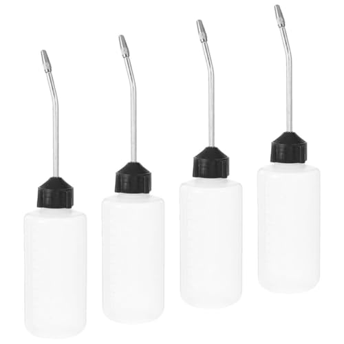 SHINEOFI 4Stücke Ölflasche für Nähmaschinen Präziser Öldispenser mit Metallauslauf und Kappe für Haushalts und Industrienutzung für Schmierung von Nähmaschinen SHINEOFI 4Stücke Ölflasche für Nähmaschinen Präziser Öldispenser mit Metallauslauf und Kappe für Haushalts und Industrienutzung für Schmierung von Nähmaschinen von SHINEOFI