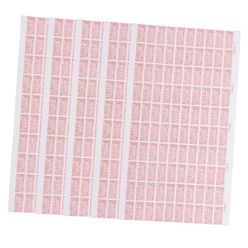 SHINEOFI 5 Blätter Manipulationssichere Warnaufkleber mit Void Effekt Selbstklebende Qc Prüfsiegel Garantie schutzetiketten für Produktkontrolle Leicht Anzubringen Rote Schutzfolie SHINEOFI 5 Blätter Manipulationssichere Warnaufkleber mit Void Effekt Selbstklebende Qc Prüfsiegel Garantie schutzetiketten für Produktkontrolle Leicht Anzubringen Rote Schutzfolie von SHINEOFI