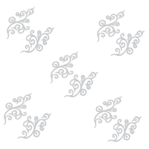 SHINEOFI 5 Paar Bestickte Stoffflicken Stickapplikationen Besticktes Cheongsam Abzeichen Bestickte Aufnäher Zum Aufbügeln Schuhdekorationsflicken Chinesische Cheongsam Applikation SHINEOFI 5 Paar Bestickte Stoffflicken Stickapplikationen Besticktes Cheongsam Abzeichen Bestickte Aufnäher Zum Aufbügeln Schuhdekorationsflicken Chinesische Cheongsam Applikation von SHINEOFI