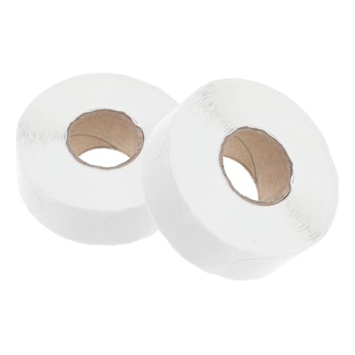 SHINEOFI 5 Rollen Runde Aufkleber Weiß Klebepunkte Selbstklebende Etiketten für Büro Versand Lager Lebensmittel mit Beschreibbarer Oberfläche und Starker Haftung SHINEOFI 5 Rollen Runde Aufkleber Weiß Klebepunkte Selbstklebende Etiketten für Büro Versand Lager Lebensmittel mit Beschreibbarer Oberfläche und Starker Haftung von SHINEOFI