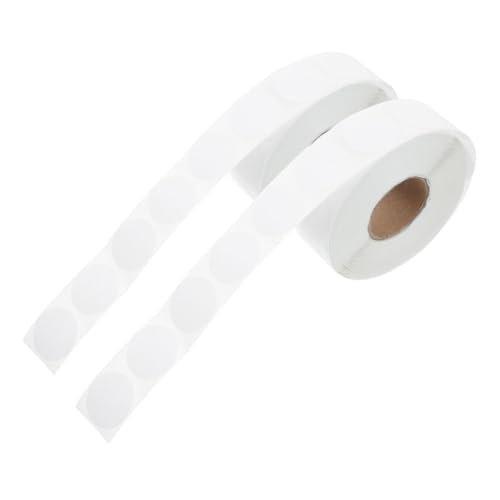 SHINEOFI 5 Rollen Runde Selbstklebende Etiketten mit Beschreibbarer Oberfläche für Büro Einzelhandel Zuhause und Einfach zu Entfernen und Vielseitig Einsetzbar SHINEOFI 5 Rollen Runde Selbstklebende Etiketten mit Beschreibbarer Oberfläche für Büro Einzelhandel Zuhause und Einfach zu Entfernen und Vielseitig Einsetzbar von SHINEOFI