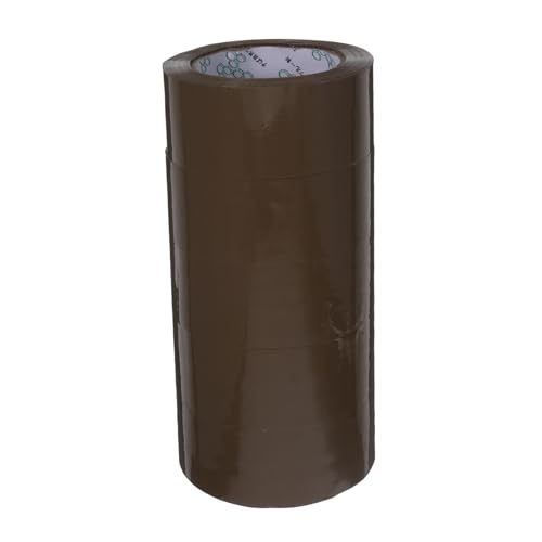 SHINEOFI 5 Rollen Yards Verpackungsband Hochbelastbares Klebeband für Versand Umzug und Lagerung für Büro und Zuhause Braun SHINEOFI 5 Rollen Yards Verpackungsband Hochbelastbares Klebeband für Versand Umzug und Lagerung für Büro und Zuhause Braun von SHINEOFI