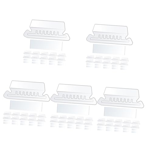SHINEOFI 5 Sätze Aktenteiler Mit Laschen Für Binder Registerkarten Einsätze Hängende Datei Organisatoren Farbig Aktenordner Hängen Pastell Etiketten Laschen Für Hängemappen Pvc von SHINEOFI