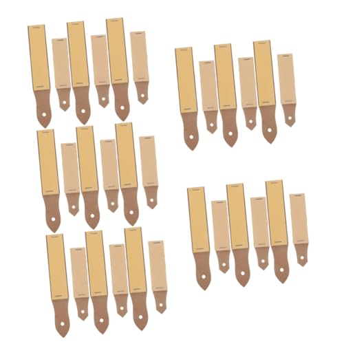 SHINEOFI 5 Sätze Bleistiftspitzblöcke Kunst Kohle Schleifpapier Künstler Streugut Pencil Sharpener Bleistift Spitzmaschine Skizzenstift-werkzeug Schleifpapier Für Diy Sandbrett 6 Stücke * 5 von SHINEOFI