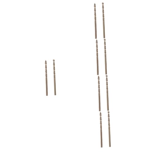 SHINEOFI 5 Sätze Bohrer Für Härtete Stahl Aluminium Kupfer Gusseisen Präzises Bohren Verschiedenen Metallmaterialien 2 Stück * 5 SHINEOFI 5 Sätze Bohrer Für Härtete Stahl Aluminium Kupfer Gusseisen Präzises Bohren Verschiedenen Metallmaterialien 2 Stück * 5 von SHINEOFI