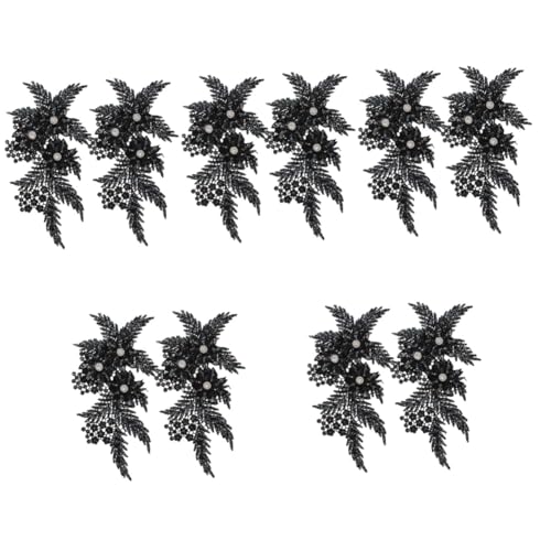 SHINEOFI 5 Sätze Cartoon-rock-patches Spitzenstoff Künstliche Blumen Mitgebseltütchen Gürteltasche Unikal Multifunktionale Mantelflicken Rock Liefert Polyestergarn Black 2 Stücke * 5 SHINEOFI 5 Sätze Cartoon-rock-patches Spitzenstoff Künstliche Blumen Mitgebseltütchen Gürteltasche Unikal Multifunktionale Mantelflicken Rock Liefert Polyestergarn Black 2 Stücke * 5 von SHINEOFI