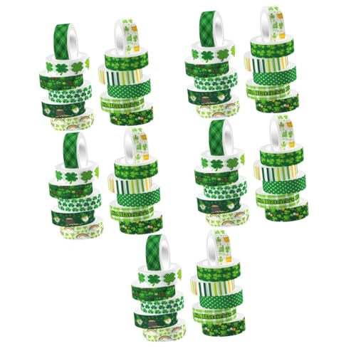 SHINEOFI 5 Sätze Dekorative Washi-klebebänder Gemustert Blumen- The Washi Tape Classroom Decorations Klebeband Sammelalbum Dekoration Dünne Washi-tapes Dekoratives Washi Tape 12 Rollen * 5 von SHINEOFI