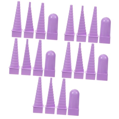 SHINEOFI 5 Sätze Drahtwickelwerkzeug Quilling Board Mit Herstellung Papierquilling-werkzeug Diy Papierquilling-turm Papier-quilling-zeichenturm Quilling-bordüren Plastik Violett 4 Stück * 5 von SHINEOFI
