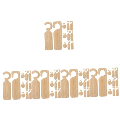 SHINEOFI 5 Sätze Etiketten Für Die Gartenarbeit Pflanzschilder Pflanzenschilder Garten Zubehör Hängend Ornamente Für Rasenetiketten Garten Etiketten Baumschulmarker Bambus 30 Stück * 5 von SHINEOFI