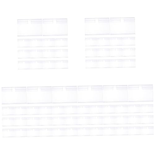 SHINEOFI 5 Sätze Etikettenhalter Für Zeichen Wiederverwendbar Name Durchsichtiger Kartenhalter Einzelhandelsschilder Lebensmitteletiketten Shows Transparent Lagerung Plastik 50 Stück * 5 SHINEOFI 5 Sätze Etikettenhalter Für Zeichen Wiederverwendbar Name Durchsichtiger Kartenhalter Einzelhandelsschilder Lebensmitteletiketten Shows Transparent Lagerung Plastik 50 Stück * 5 von SHINEOFI