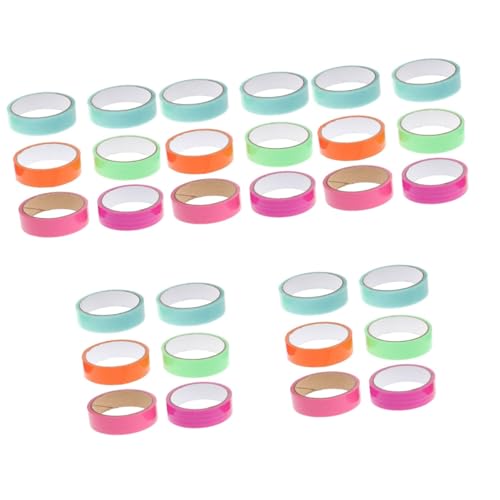 SHINEOFI 5 Sätze Farbiges Klebeband Für Das Klassenzimmer Dekompression Streifen Diy Bälle Bänder Kugelbänder Mit Stressbändern Farbiges, Klebriges Kugelband 6 Rollen * 5 SHINEOFI 5 Sätze Farbiges Klebeband Für Das Klassenzimmer Dekompression Streifen Diy Bälle Bänder Kugelbänder Mit Stressbändern Farbiges, Klebriges Kugelband 6 Rollen * 5 von SHINEOFI