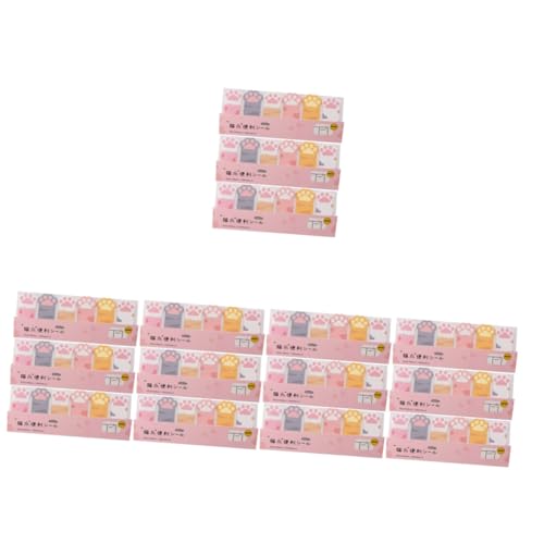 SHINEOFI 5 Sätze Haftnotiz Pfotenabdruck Klebestreifen Farbig Post Klebstoff Beschriftung Aufkleber Labels Stickers Notepad Abreißbare Memo-tabs Schulseitenmarkierungen Papier 3 Stücke * 5 SHINEOFI 5 Sätze Haftnotiz Pfotenabdruck Klebestreifen Farbig Post Klebstoff Beschriftung Aufkleber Labels Stickers Notepad Abreißbare Memo-tabs Schulseitenmarkierungen Papier 3 Stücke * 5 von SHINEOFI