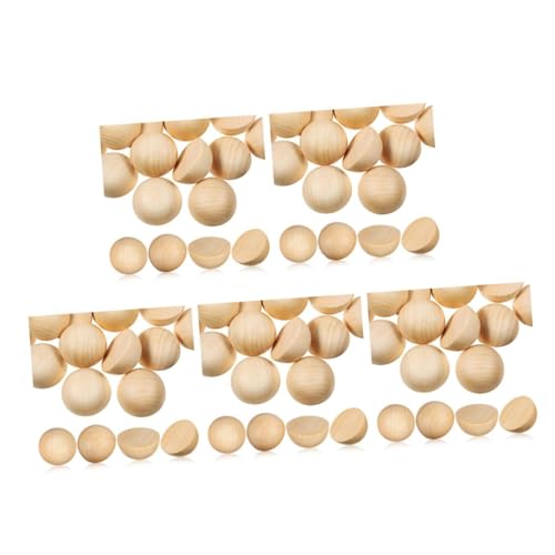 SHINEOFI 5 Sätze Halbe Holzkugel Dekorativ Halbkugeln Zum Basteln Bastelzeug Bastelmaterial Bastel Materialien Handwerk Holz Holzspielsachen Keine Lochholzperlen Bälle Basteln 40 Stück * 5 SHINEOFI 5 Sätze Halbe Holzkugel Dekorativ Halbkugeln Zum Basteln Bastelzeug Bastelmaterial Bastel Materialien Handwerk Holz Holzspielsachen Keine Lochholzperlen Bälle Basteln 40 Stück * 5 von SHINEOFI
