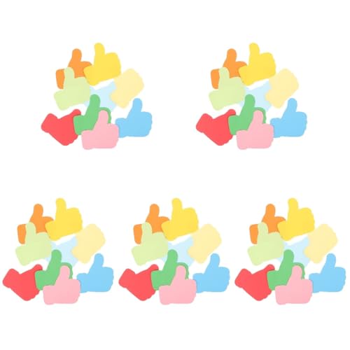 SHINEOFI 5 Sätze Handgeformter Papierschnitt Pauspapier Für Schnittmuster Büro Dekoration Office Decoration Student Dekorationen Scherenschnitt Kunst Diy-papierausschnitte 54 Stück * 5 von SHINEOFI