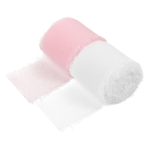 SHINEOFI 5 Sätze Handgemachtes Chiffon Seidenband Blumenstrauß Geschenkband Schleife Chiffon Stoffstreifen Chiffonband Bänder Zum Verpacken Bordüren Fransenband Zum 2 Rollen * 5 SHINEOFI 5 Sätze Handgemachtes Chiffon Seidenband Blumenstrauß Geschenkband Schleife Chiffon Stoffstreifen Chiffonband Bänder Zum Verpacken Bordüren Fransenband Zum 2 Rollen * 5 von SHINEOFI