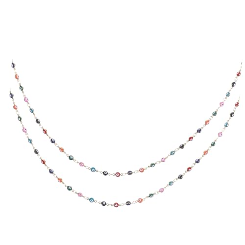 SHINEOFI 5 Sätze Handkette Für Kabel Kettenglieder Halskette Schmuckherstellung Zubehör Schmuck Basteln Zubehör Diy-zubehör Multifunktionale Kupferkette Ersatzkette Legierung 2 Stücke * 5 von SHINEOFI