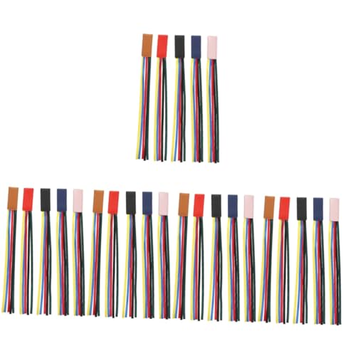 SHINEOFI 5 Sätze Lesezeichen Aus Lederband Band-buchmarker Band-lesezeichen Für Wiederverwendbar Bunt Buchband Buchseitenmarkierung Zum Lesen Buchmarken Bestickt Klein Schleife 5 Stücke * 5 von SHINEOFI