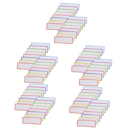 SHINEOFI 5 Sätze Magnetisches Etikett Trocken Abwischbare Etiketten Selbstklebende Kühlschrankmagnete Geeignet Für Streifen Dünne Etikettentafel Kühlschrankmagnet 54 Stück * 5 SHINEOFI 5 Sätze Magnetisches Etikett Trocken Abwischbare Etiketten Selbstklebende Kühlschrankmagnete Geeignet Für Streifen Dünne Etikettentafel Kühlschrankmagnet 54 Stück * 5 von SHINEOFI