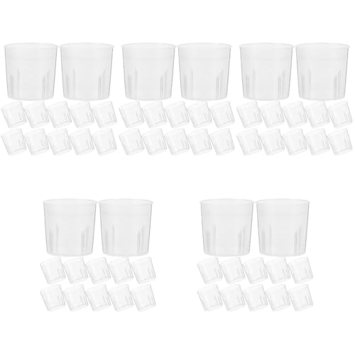 SHINEOFI 5 Sätze Messbecher Farbmischbecher Transparent Backförmchen Abmessen Kunststoffbecher Plastikgläser Mischbecher Für Epoxidharz Epoxid-werkzeugsatz Zum Basteln Pp 100 Stück * 5 SHINEOFI 5 Sätze Messbecher Farbmischbecher Transparent Backförmchen Abmessen Kunststoffbecher Plastikgläser Mischbecher Für Epoxidharz Epoxid-werkzeugsatz Zum Basteln Pp 100 Stück * 5 von SHINEOFI