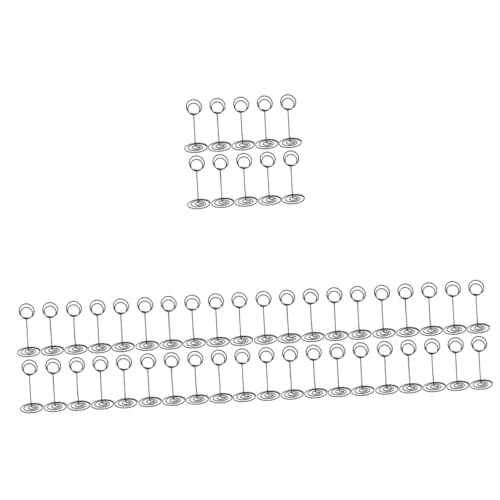 SHINEOFI 5 Sätze Metall -nummernschild -clip Reservierte Tischschilder Kartenhalter Stehen Inhaber Gold Platzkartenhalter Für Den Tisch Damen Schlank Klein Bildhalter Mit Black 10 Stück * 5 von SHINEOFI