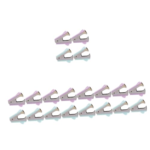 SHINEOFI 5 Sätze Mini-nagelentferner Reiniger Klammerlos Heben Luft Büroartikel Büromaterial Hefterentferner Für Das Büro Ergonomisches Werkzeug Zum Entfernen Von Pp 4 Stück * 5 von SHINEOFI