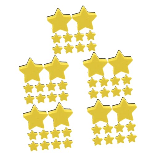 SHINEOFI 5 Sätze Pentagramm-radiergummi Kreide Whiteboard-radierer Planke Student Whiteboard Erasers Classroom Erasers for Whiteboard Vielseitiger Tafelwischer Eva Radiergummis 10 Stück * 5 von SHINEOFI