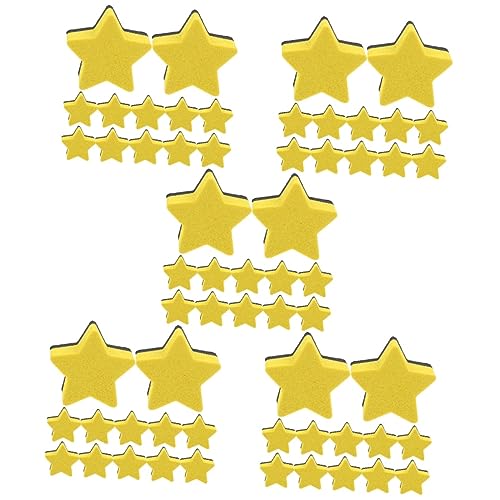 SHINEOFI 5 Sätze Pentagramm-radiergummi Tipp Whiteboard-radierer Wischen Würfelunterlage Einhelll Radiergummis Zum Trockenlöschen Tragbarer Trockenlöscher Filzstoff Yellow 12 Stücke * 5 SHINEOFI 5 Sätze Pentagramm-radiergummi Tipp Whiteboard-radierer Wischen Würfelunterlage Einhelll Radiergummis Zum Trockenlöschen Tragbarer Trockenlöscher Filzstoff Yellow 12 Stücke * 5 von SHINEOFI