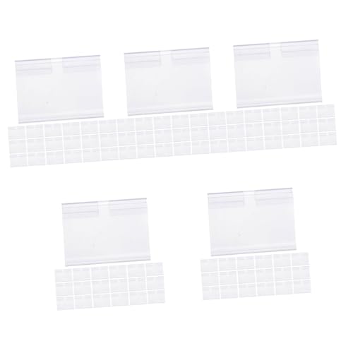 SHINEOFI 5 Sätze Pvc Etikett Kunststoffhaken Regal Preiskarten Set 50 Stück 60 X 42 Mm Regaletiketten Plakatständer Lagerdisplay Schilderhalter Etiketten Für Die 50 Stück * 5 SHINEOFI 5 Sätze Pvc Etikett Kunststoffhaken Regal Preiskarten Set 50 Stück 60 X 42 Mm Regaletiketten Plakatständer Lagerdisplay Schilderhalter Etiketten Für Die 50 Stück * 5 von SHINEOFI