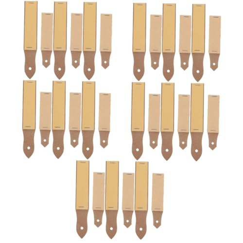 SHINEOFI 5 Sätze Schulzubehör Sandwischer Bleistift Schleifpapierblock Pflastersand Grobes Schleifpapier Bleistiftspitzer Schleifblöcke Für Wände Handschleifblock 6 Stücke * 5 von SHINEOFI