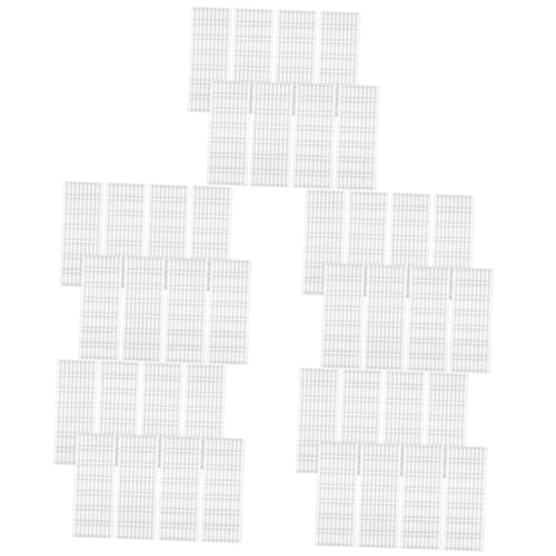 SHINEOFI 5 Sätze Siegelaufkleber Etiketten Siegelaufkleber Durchsichtiges Klebeband Verpackungsband Kordelmarkierung Aufkleber Etikett Manipulationsschutz 500 Stück * 5 von SHINEOFI