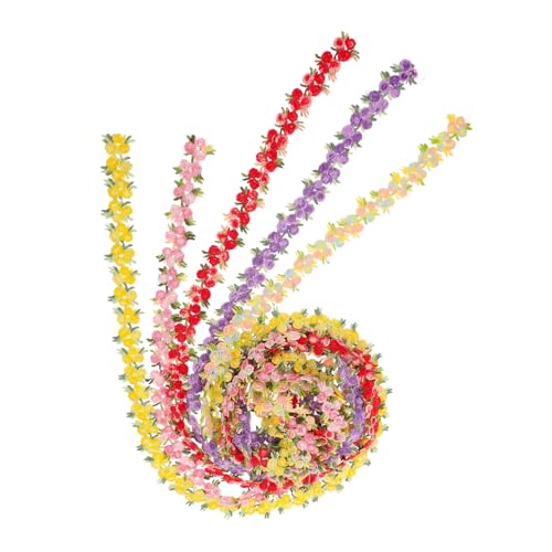 SHINEOFI 5 Sätze Teiliges Vintage Spitzenband mit Blumenmuster für Nähprojekte Dekoratives Spitzenmaterial für Haarschmuck und Accessoires für Kreative Bastelarbeiten von SHINEOFI