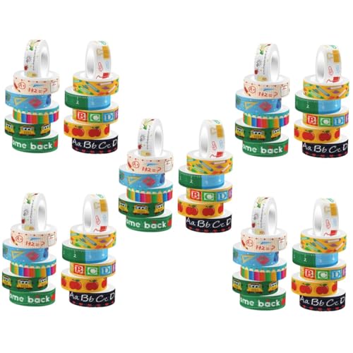 SHINEOFI 5 Sätze Transparentes Rollband Anime Dünn Scrapbooking-zubehör Schrott Herstellung Abdeckband, Dekoratives Klebeband Wiederverwendbar Rosa Aufkleber 12 Rollen * 5 SHINEOFI 5 Sätze Transparentes Rollband Anime Dünn Scrapbooking-zubehör Schrott Herstellung Abdeckband, Dekoratives Klebeband Wiederverwendbar Rosa Aufkleber 12 Rollen * 5 von SHINEOFI