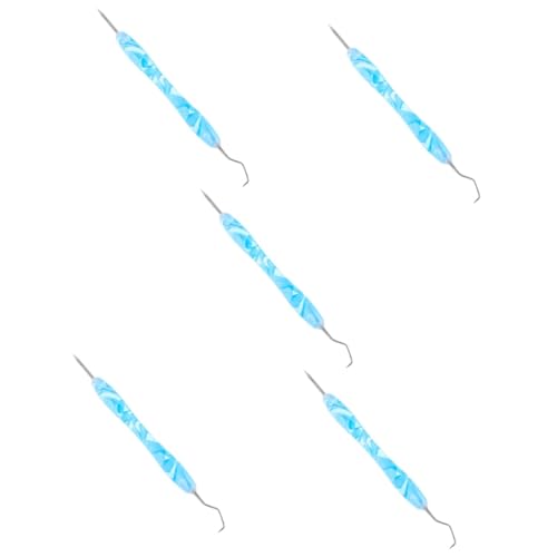 SHINEOFI 5 Sätze Unkrautmesser gravurwerkzeug handwerkzeug Schablonen-Schneidwerkzeug Prägewerkzeug Vinyl Zubehör schneidende Schnitzwerkzeuge grundlegendes Unkrautwerkzeug Metall Sky-blue von SHINEOFI