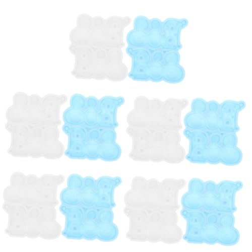 SHINEOFI 5 Sätze Urlaubszubehör Silikonform Schmuckherstellung Gießformen Silikongießform Schmuck Werkzeug Giessform Ring Silber Diy Manuelle Form Diy Form Für Schmuck Kieselgel 2 Stück * 5 SHINEOFI 5 Sätze Urlaubszubehör Silikonform Schmuckherstellung Gießformen Silikongießform Schmuck Werkzeug Giessform Ring Silber Diy Manuelle Form Diy Form Für Schmuck Kieselgel 2 Stück * 5 von SHINEOFI