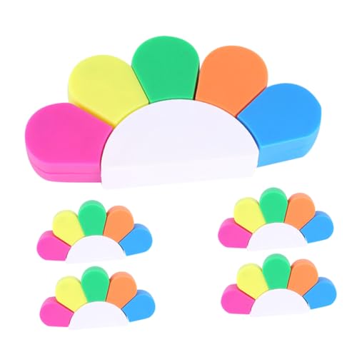 SHINEOFI 5 Sets Farbige Textmarker Kinder Lesezeichen Textmarker Pinsel Textmarker Stift Textmarker DIY Sammelalbum Marker Textmarker Für Das Büro Kleiner Textmarker Aus SHINEOFI 5 Sets Farbige Textmarker Kinder Lesezeichen Textmarker Pinsel Textmarker Stift Textmarker DIY Sammelalbum Marker Textmarker Für Das Büro Kleiner Textmarker Aus von SHINEOFI