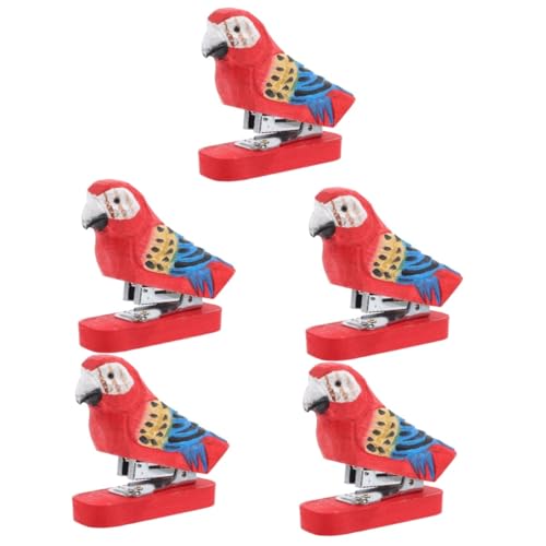 SHINEOFI 5 Stück Hefter Desktop Kind Kreativ Produkt Lustig Für Schreibwaren Schreibtisch Ästhetisch Spaß Tiere Büro Karikatur Werkzeug Zum Heften Von Papier Buchheime Holz SHINEOFI 5 Stück Hefter Desktop Kind Kreativ Produkt Lustig Für Schreibwaren Schreibtisch Ästhetisch Spaß Tiere Büro Karikatur Werkzeug Zum Heften Von Papier Buchheime Holz von SHINEOFI