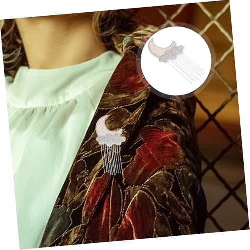 SHINEOFI 5 Stück Selbstklebende Mond Wolken Patches mit Quaste und Funkelnden Kristall Strasssteinen Hitzebeständige Applikationen zum Aufbügeln für Schuhe Kleidung Taschen DIY Verzierung SHINEOFI 5 Stück Selbstklebende Mond Wolken Patches mit Quaste und Funkelnden Kristall Strasssteinen Hitzebeständige Applikationen zum Aufbügeln für Schuhe Kleidung Taschen DIY Verzierung von SHINEOFI